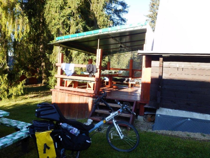 Bacchetta Giro 26 fekvőkerékpárral a Tátrában