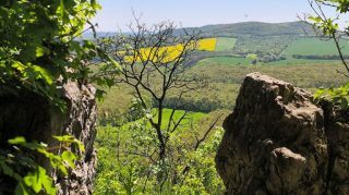 Vértestolna, Pes-kő barlang, egynapos kerékpártúra montisoknak