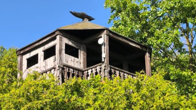 Madármegfigyelő torony