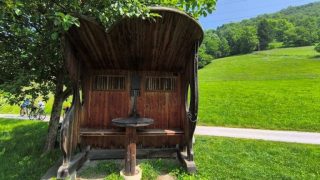 Kendlbruck pihenőhely szép kilátással