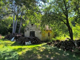 Régi gátőrház az Által-ér mellett