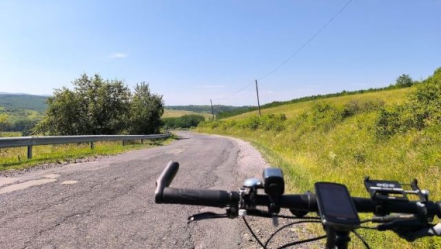 Borsodbóta környékén kerékpárral